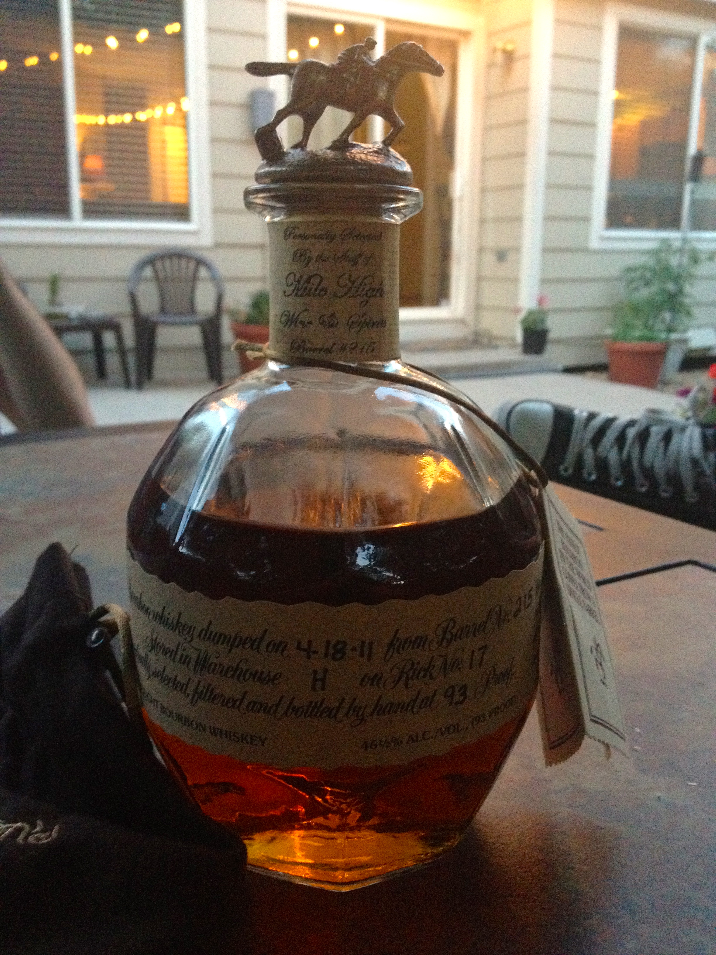 Blanton's Single Barrel Bourbon