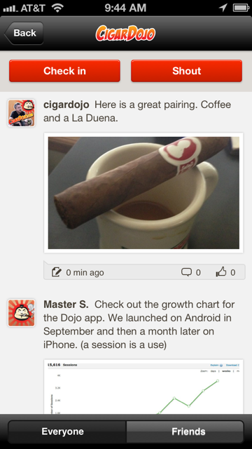 A great cigar pairing