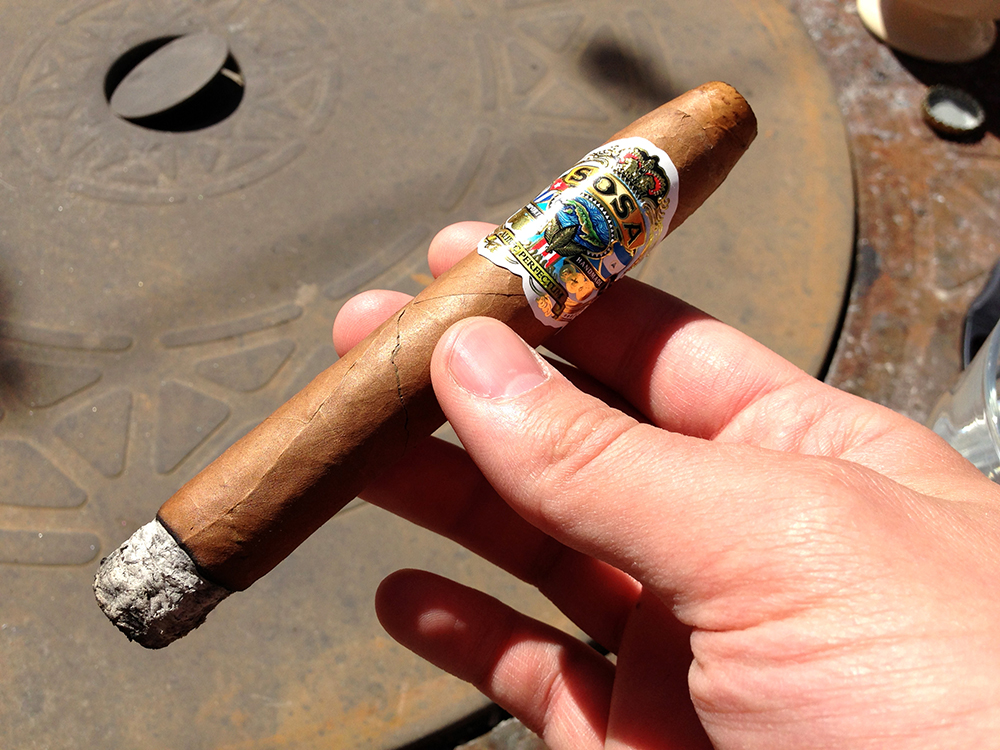 sosa-cigar-piramide-no-2 Smoking Sosa Piramide cigar