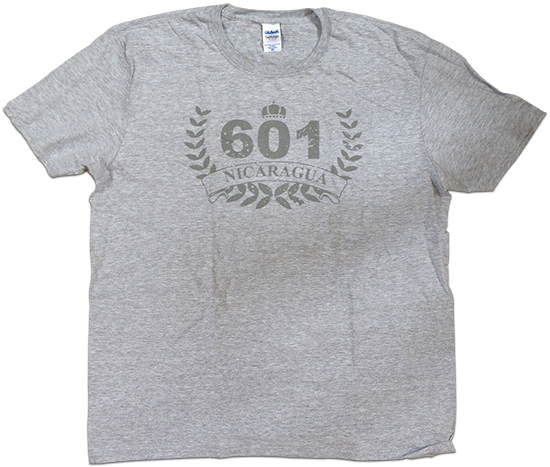 601-cigar-t-shirt 601 Nicaragua gray cigar shirt