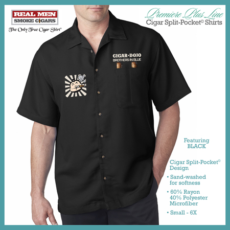 Premiere Plus Cigar Dojo Smoking Shirt