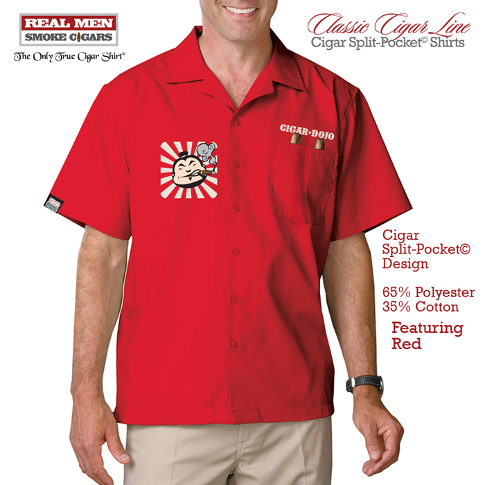 Classic Cigar Dojo Smoking Shirt