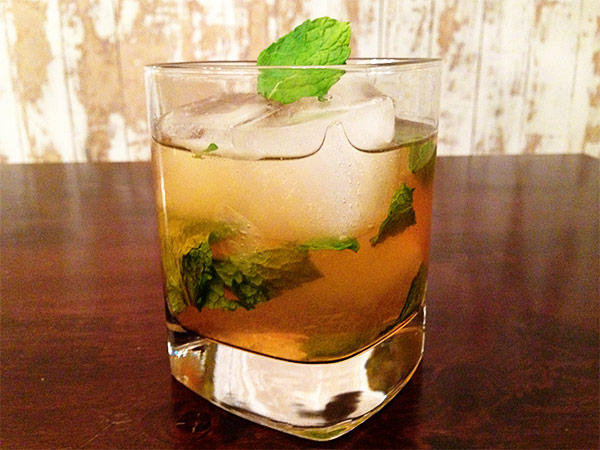 Mint Julep cocktail recipe