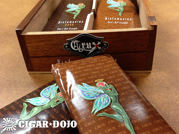 Crux Cigars Ninfamania cigar packaging