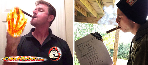 Cigar contest winners