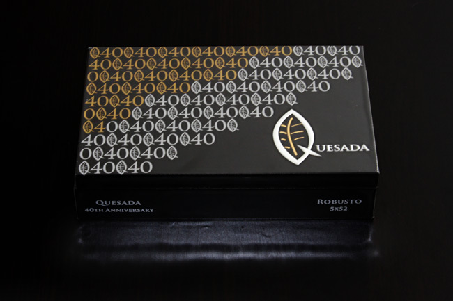 Quesada 40th Anniversary box of cigars