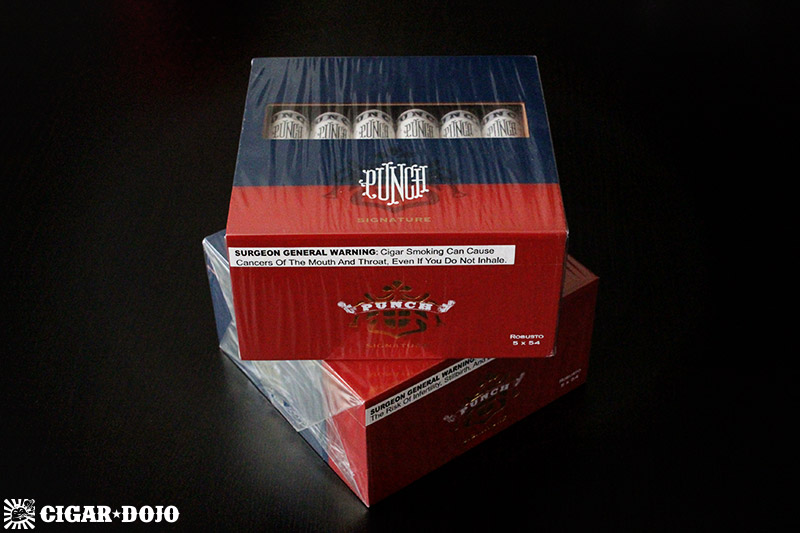 Punch Signature robusto box cigars
