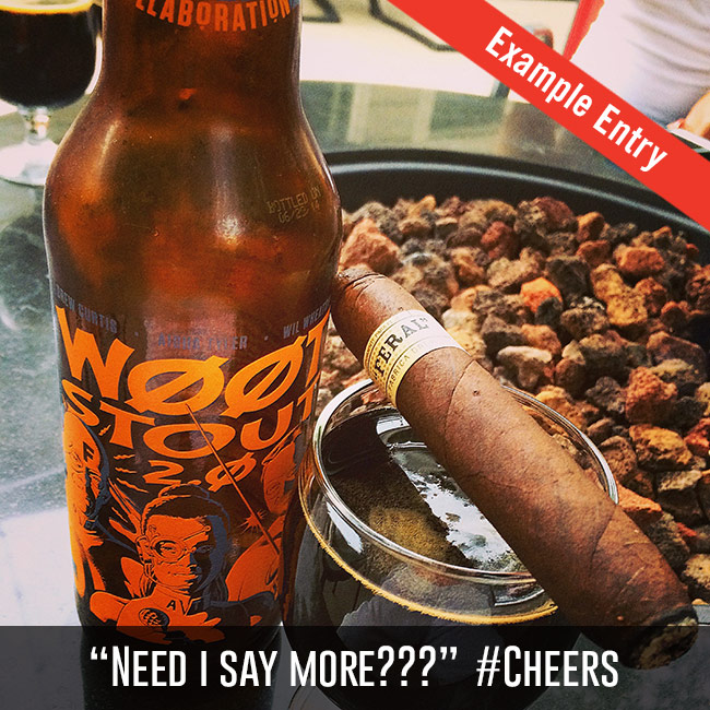 Quesada Cigars contest entry on Cigar Dojo app