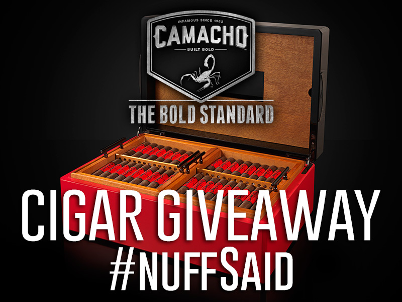 Camacho Cigars Humidor Giveaway