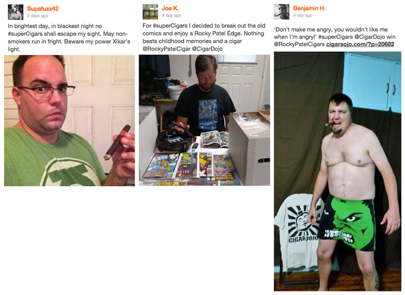 Rocky Patel Super Ligero cigar contest winners