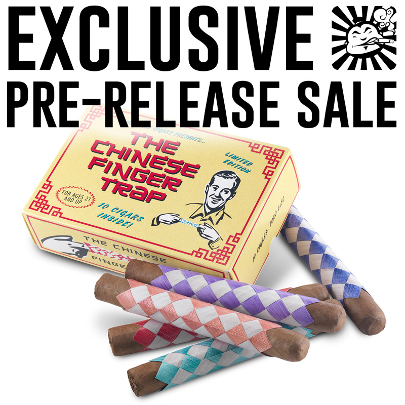 MoyaRuiz Cigars The Chinese Finger Trap exclusive Cigar Dojo pre sale