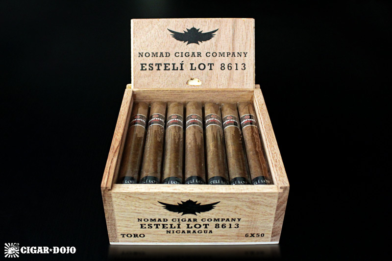 Nomad Cigars Esteli Lot 8613 box of cigars
