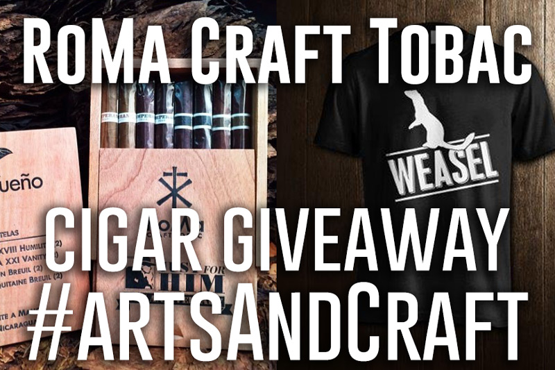 RoMa Craft Tobac Cigar Giveaway