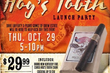 Drew Estate Kentucky Fire Cured Hog's Tooth cigar announcement