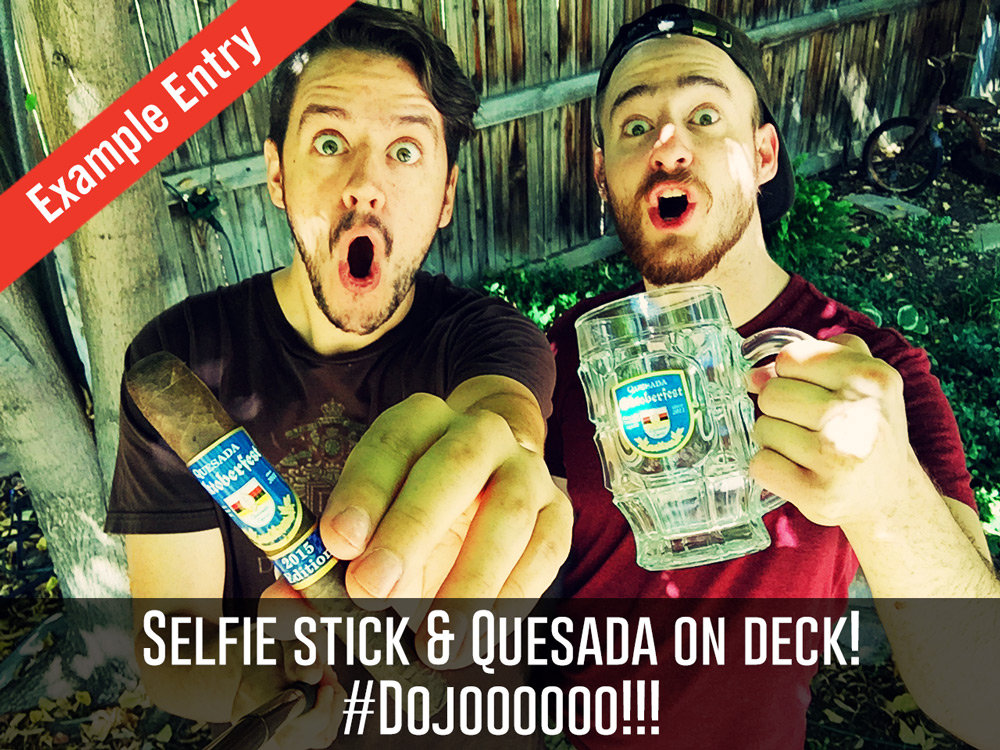 Quesada Oktoberfest cigar contest entry