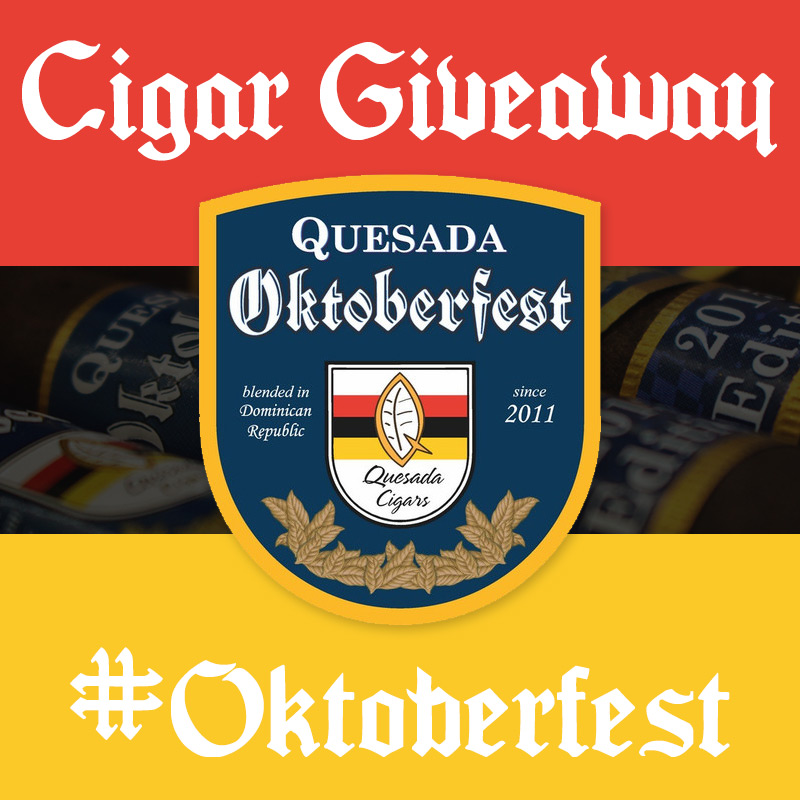 Quesada Oktoberfest cigar giveaway