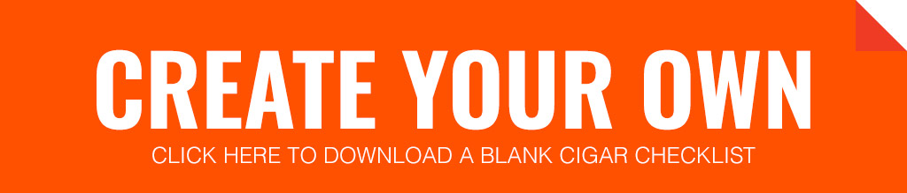 Create your own cigar bucket list checklist
