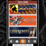 Drew Diplomat app select a brand