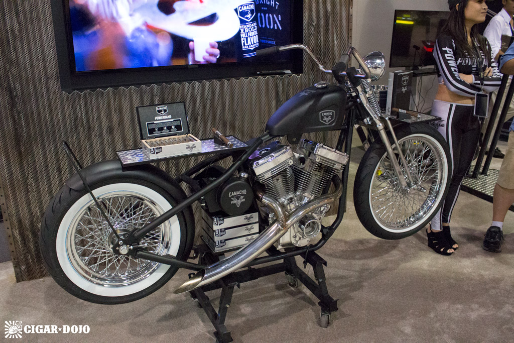 Camacho Powerband cigars and motorcycle IPCPR 2016