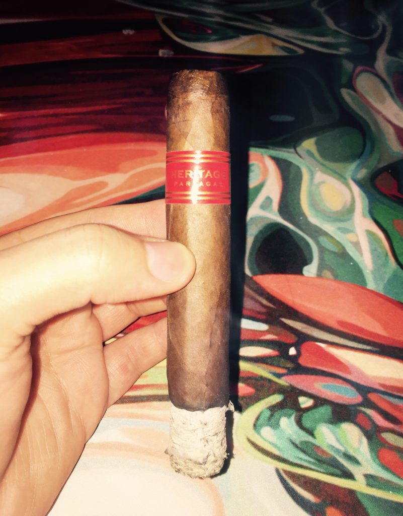 Partagas Heritage cigar smoking