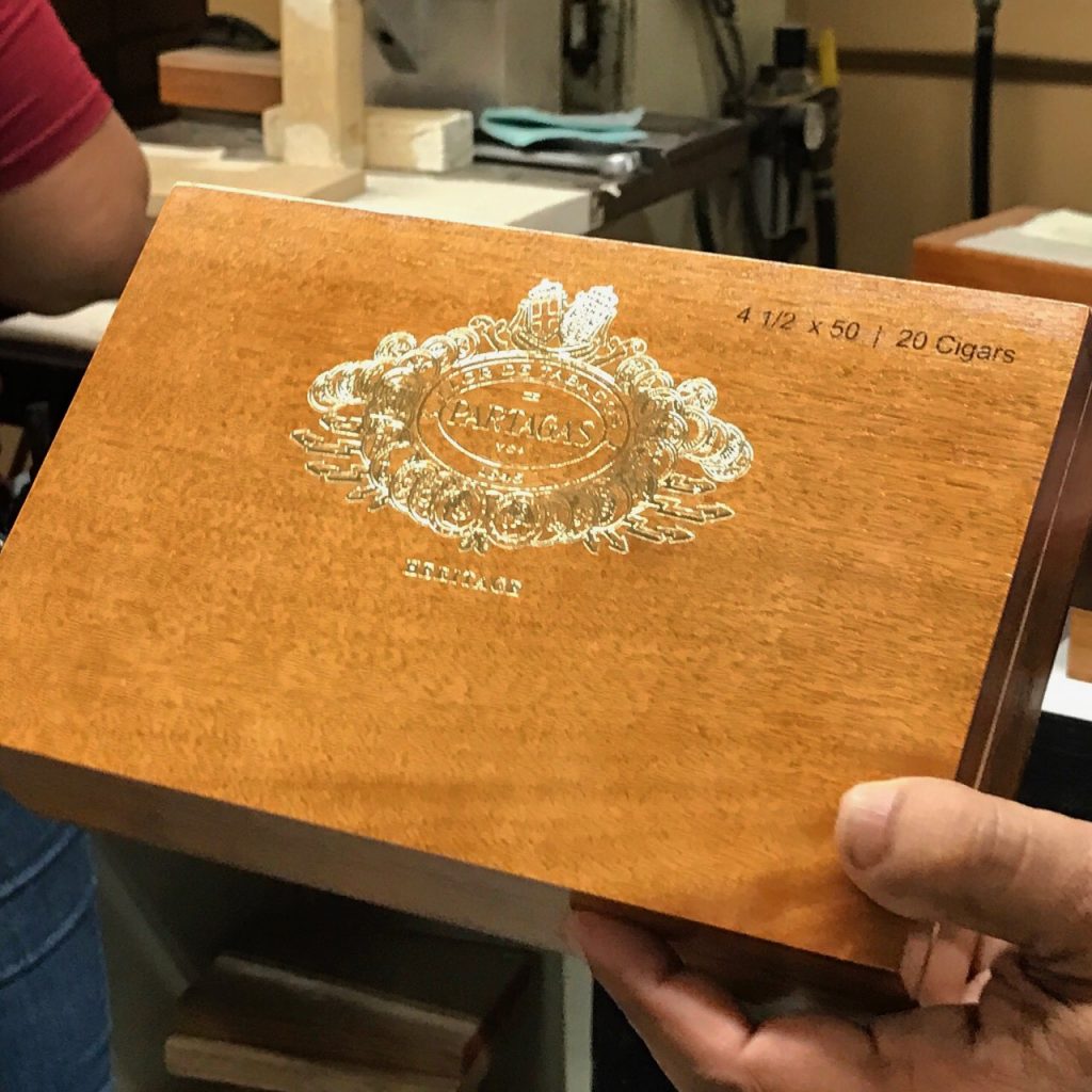 Partagas Heritage cigar box