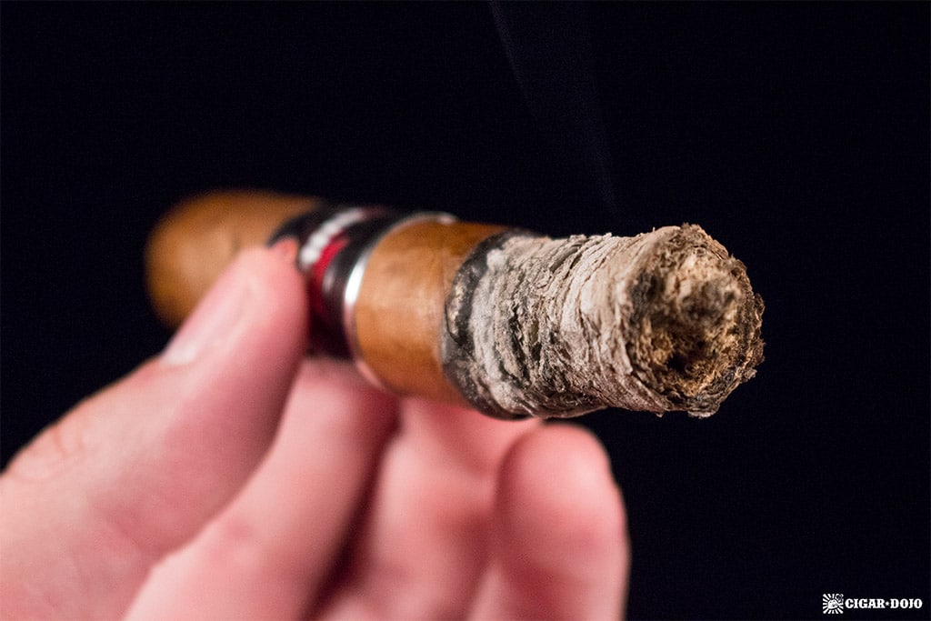 Nomad Martial Law Toro cigar smoking