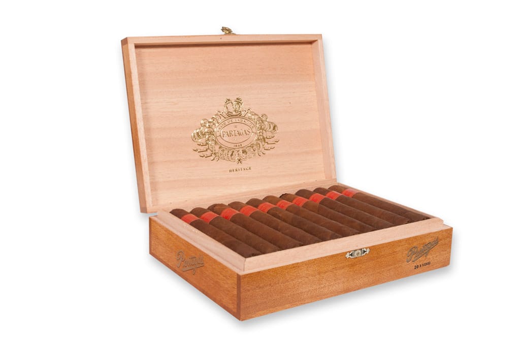 Partagas Heritage cigar packaging