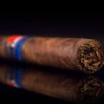 E.P. Carrillo Dusk Stout Toro cigar foot