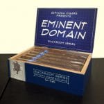 Espinosa Backroom Series Eminent Domain cigar box open
