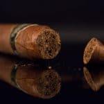 Manuel Quesada 70th cigar cut Belicoso cap