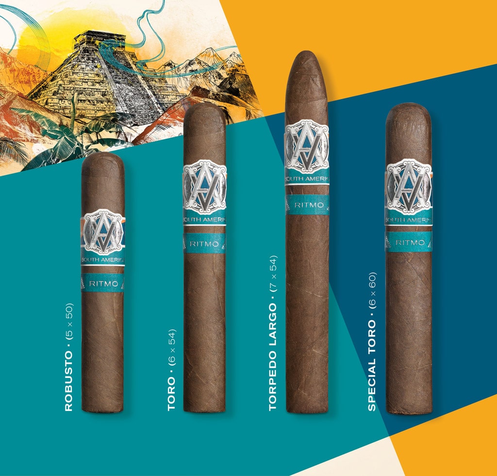 AVO Syncro South America Ritmo cigar lineup