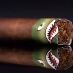 Espinosa 601 La Bomba Warhead III nose art cigar band