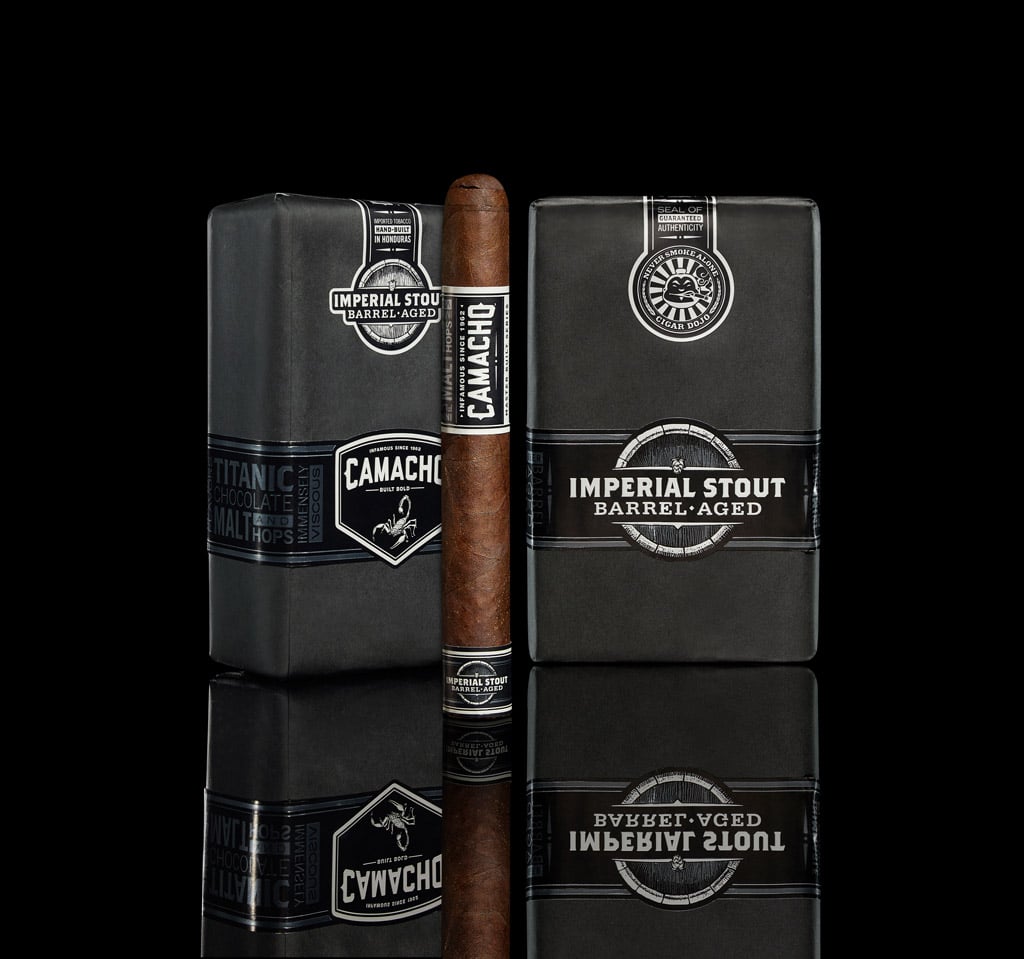 Cigar Dojo Imperial Stout Barrel-Aged by Camacho photography