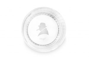 Davidoff Winston Churchill The Statesman whiskey rocks glass top