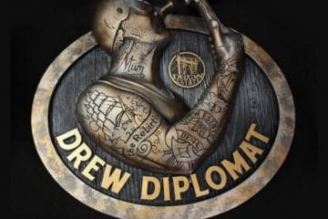 Drew Diplomat 3D Nail-Head Freak Sign