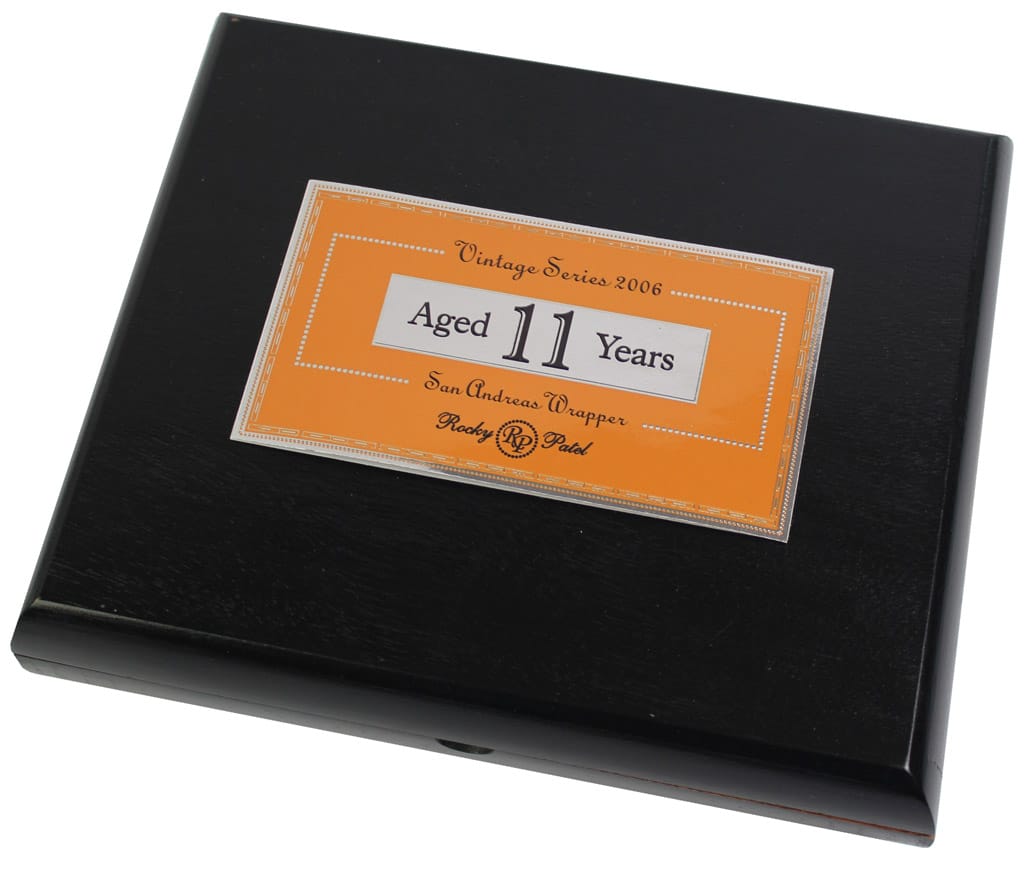 Rocky Patel Vintage Series 2006 San Andreas cigar packaging