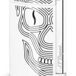 S.T.Dupont miniJet 2017 white skull design