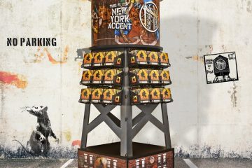 Drew Estate New York Water Tower tin cigar display