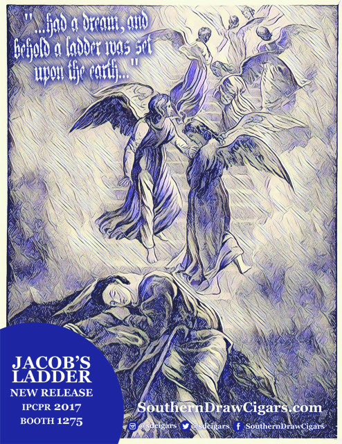 Southern Draw Jacobs Ladder cigar imagery