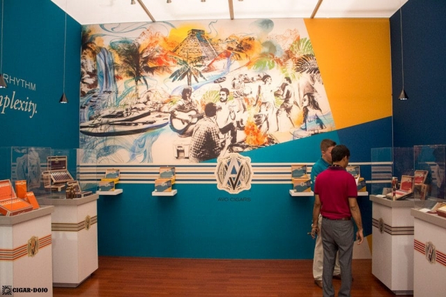 AVO Cigars booth IPCPR 2017