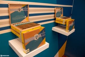 AVO Syncro South America Ritmo cigars display IPCPR 2017