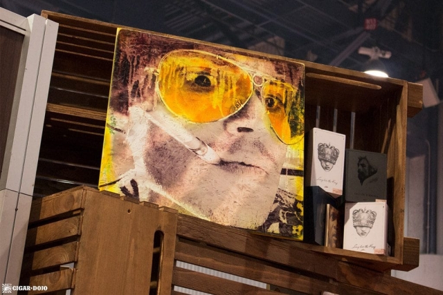 Caldwell Cigar Company booth artwork IPCPR 2017