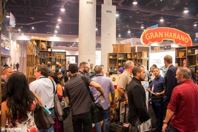 Caldwell Cigar Company booth traffic IPCPR 2017