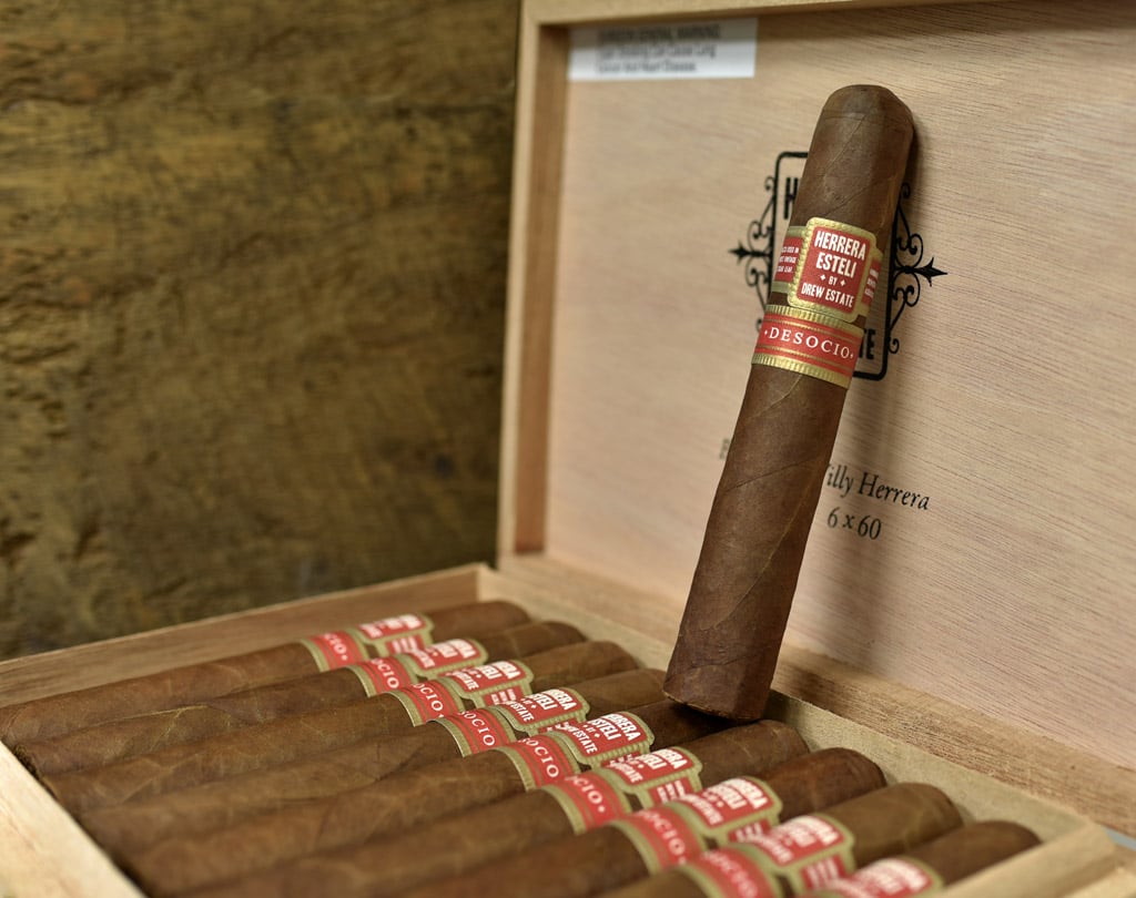 Drew Estate Herrera Esteli DeSocio cigar packaging