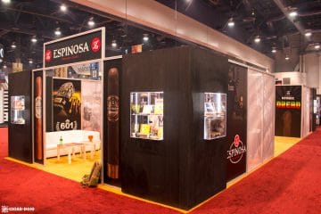 Espinosa Premium Cigars booth IPCPR 2017