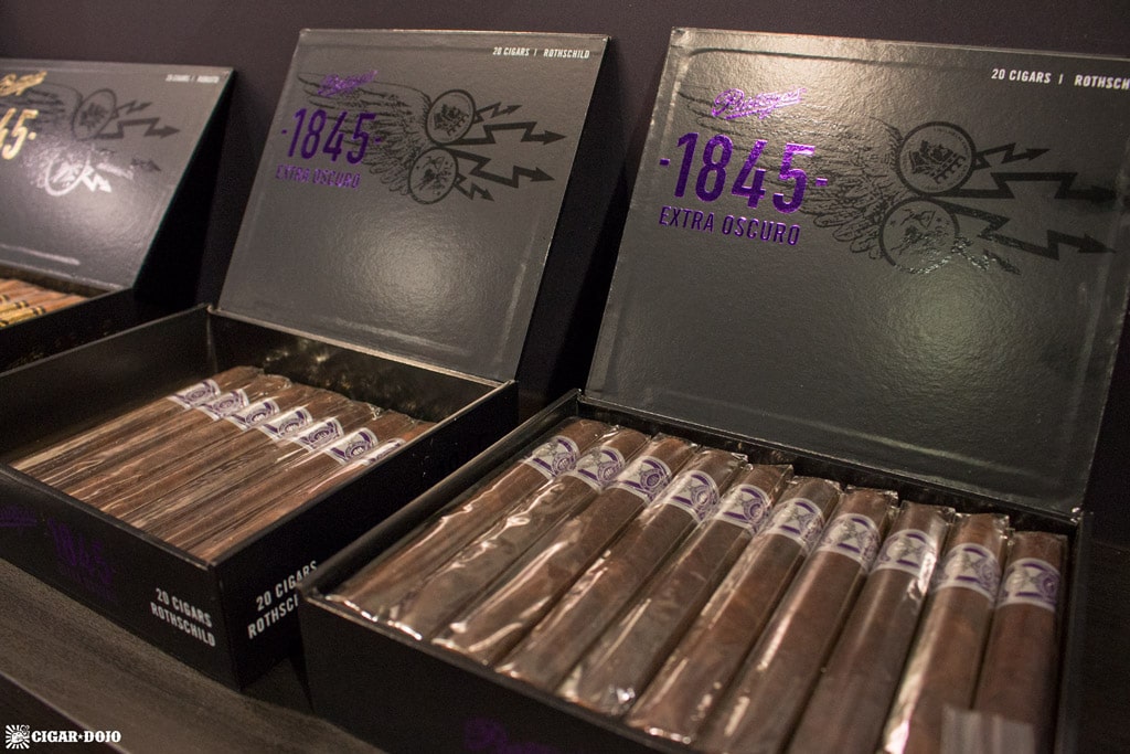 Partagas 1845 Extra Oscuro cigar packaging IPCPR 2017