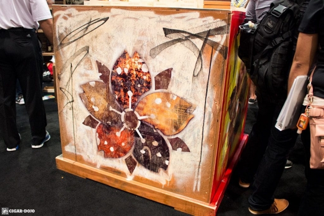 Caldwell Cigar Co. Room101 booth artwork IPCPR 2017