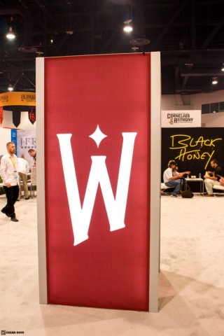 Warped Cigars booth artwork IPCPR 2017
