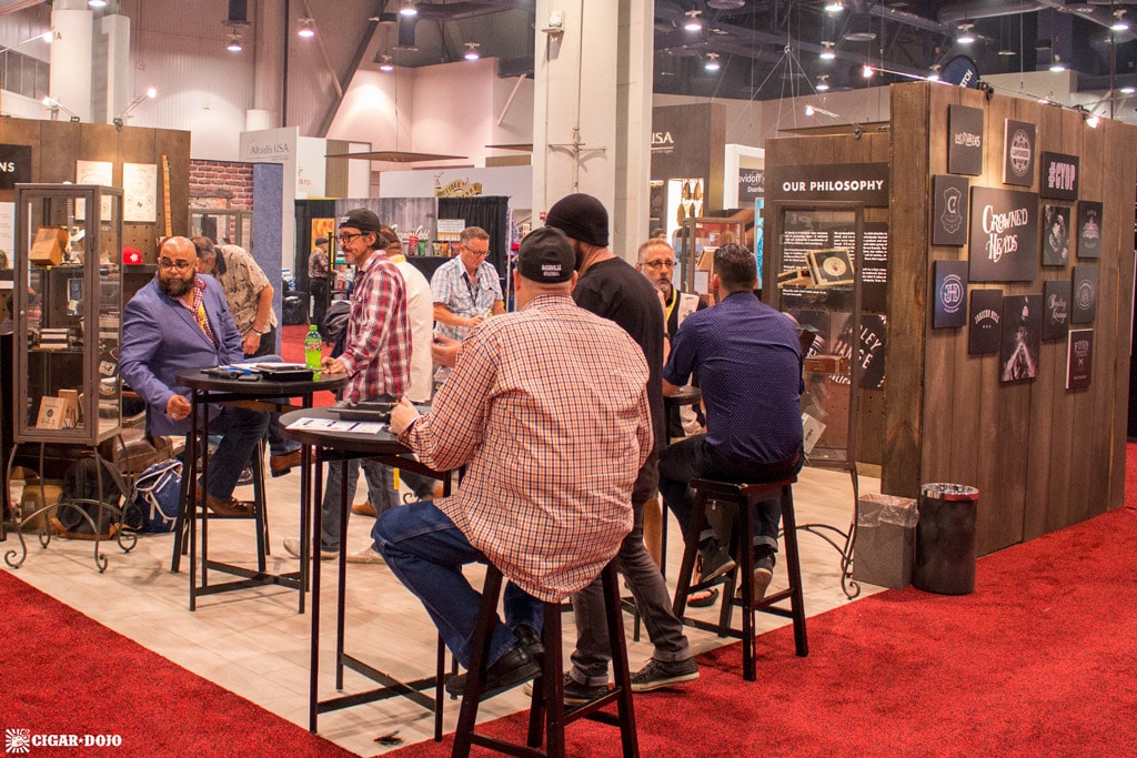 Crowned Heads booth IPCPR 2017
