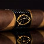 Quesada Reserva Privada Barber Pole cigar band